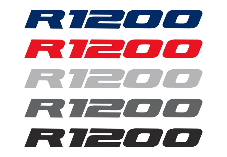 R1200 sticker for the beak of R 1250 GS LC/GS LC ADV