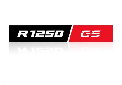 Autocollant R1250 GS haute visibilité pour aluminium top case  et valises