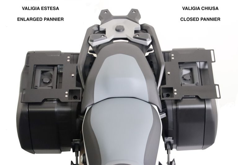 Luggage rail compatible with Vario case R 1300 GS