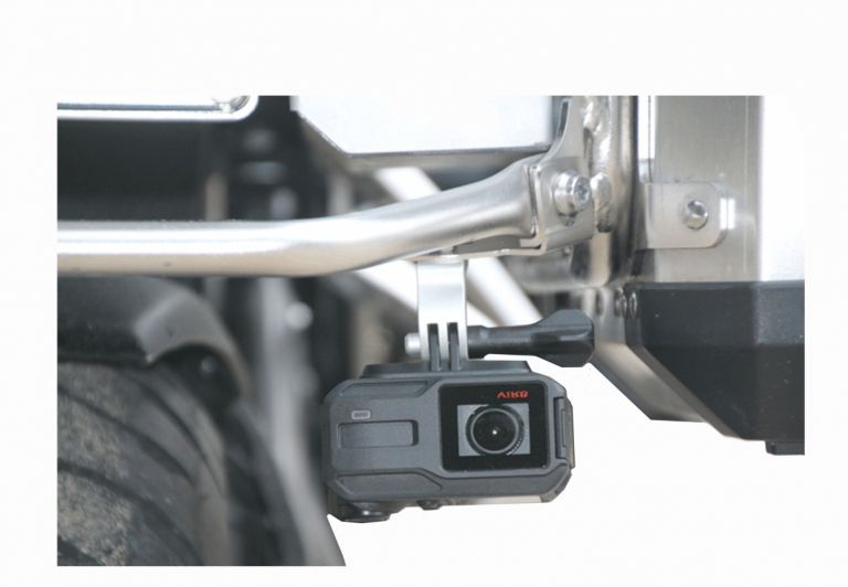 GoPro bracket for aluminium panniers rack original BMW compatible with R 1200 GS/ADV